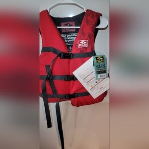 Adult Universal Life Jacket.  U.S.Coast Guard Approved.